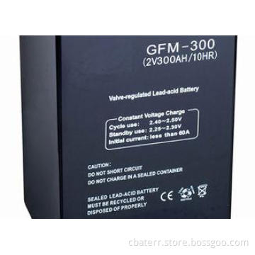 Long Life GFM300 M8 Valve Regulated Lead Acid Battery 2V 30